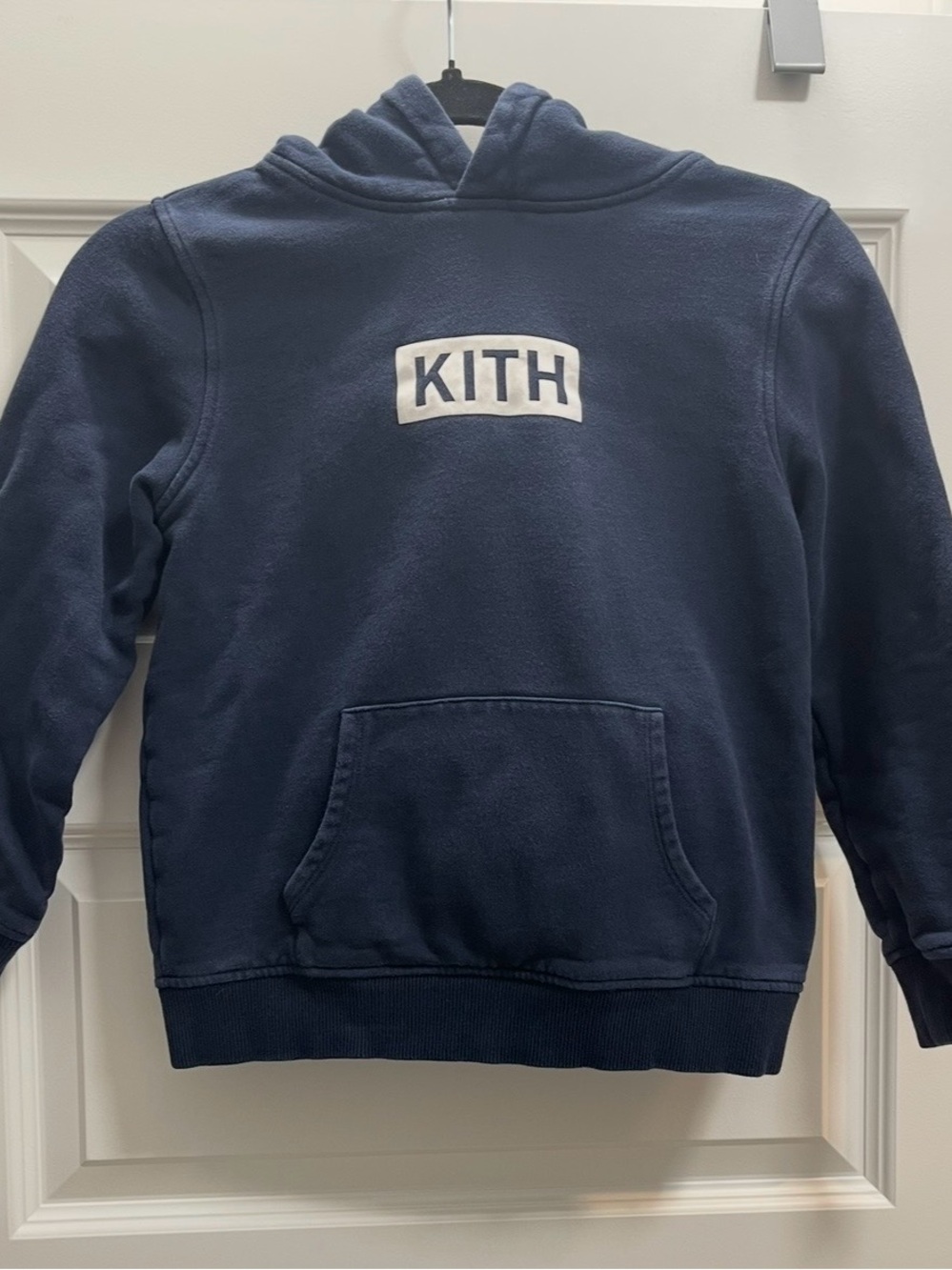 Kith Kids Pullover Hoodie Navy Blue sz 10/11